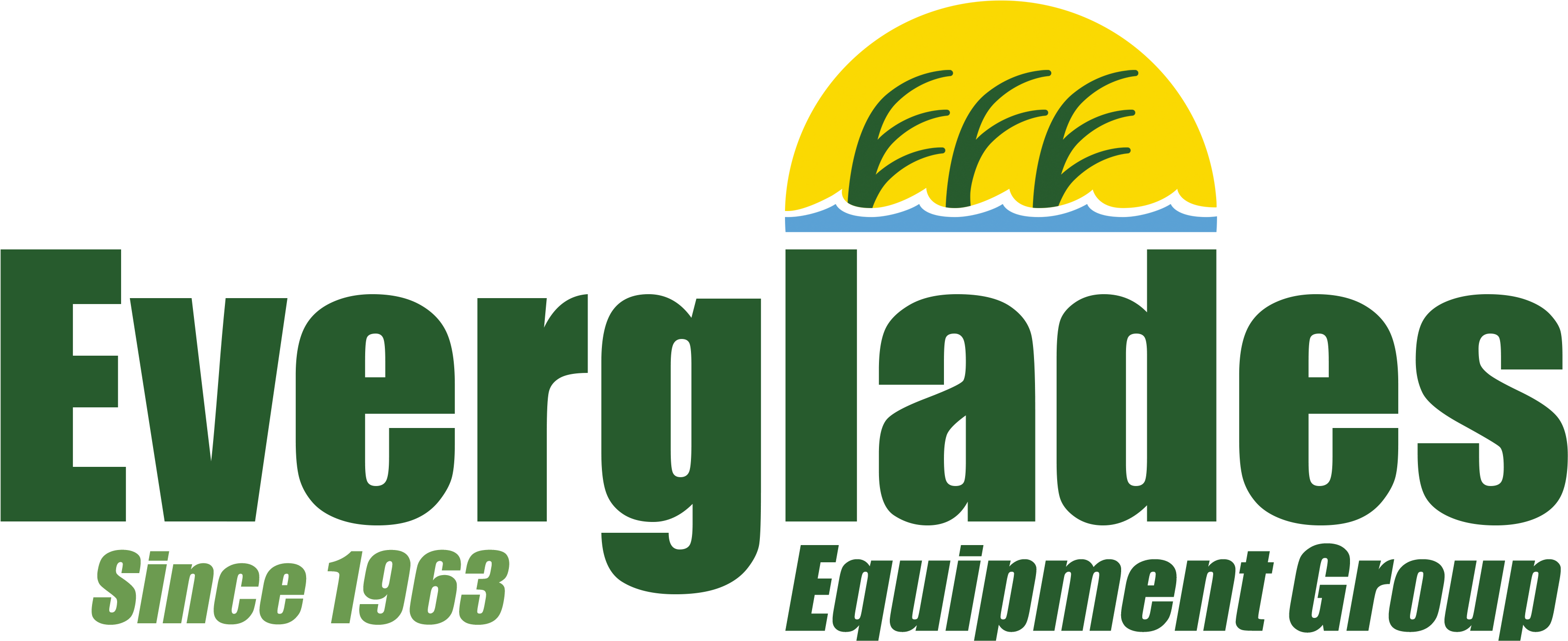 Everglades Logo Final Png - Everglades Equipment Group (3456x1440), Png Download