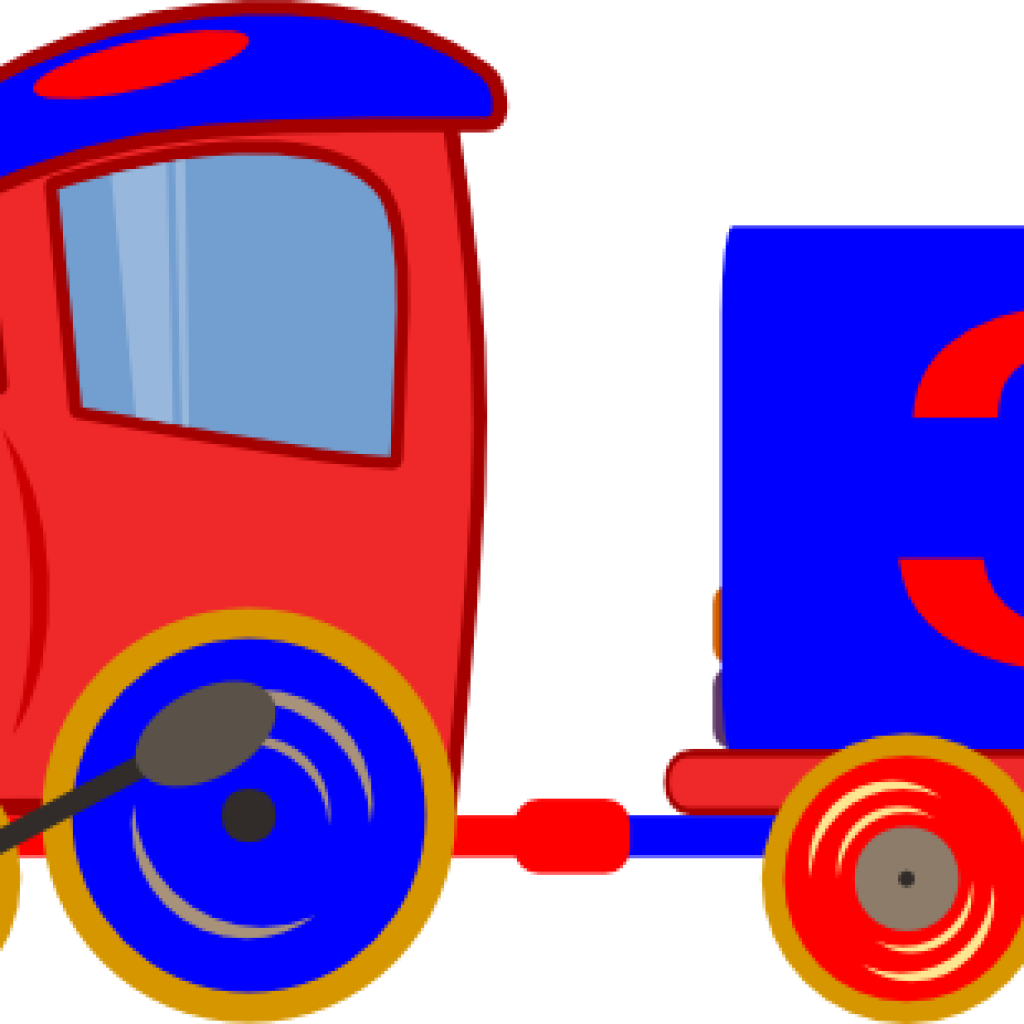 Train Cliparts Loco Train Clip Art At Clker Vector - Clip Art (1024x1024), Png Download