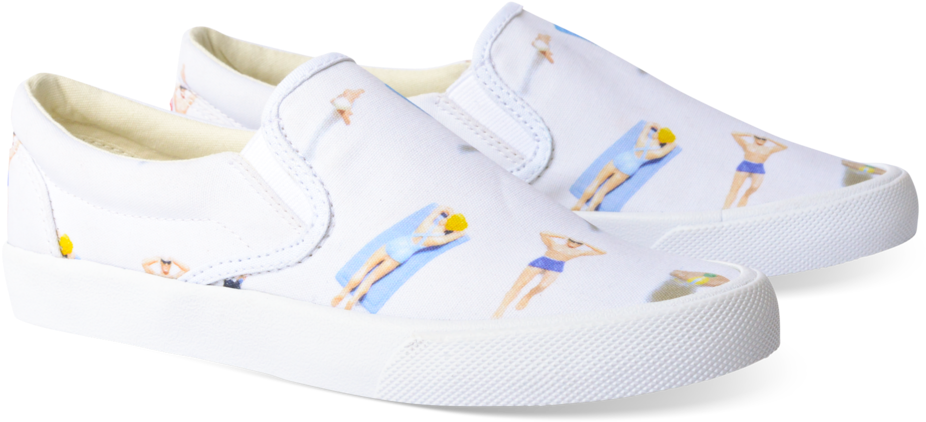 Slip-on Shoe (1024x1024), Png Download