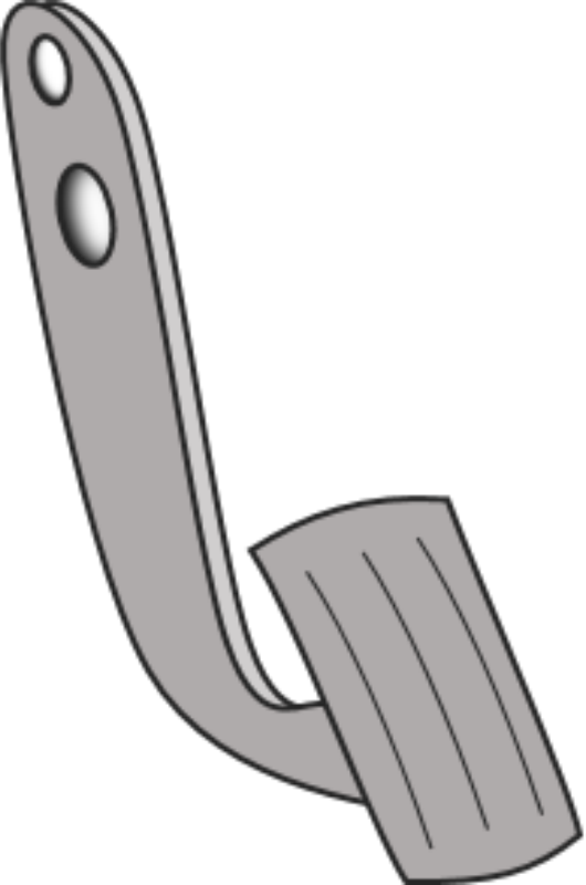 Download Brake Pedal Image Free - Brake Pedal Clip Art - Full Size PNG