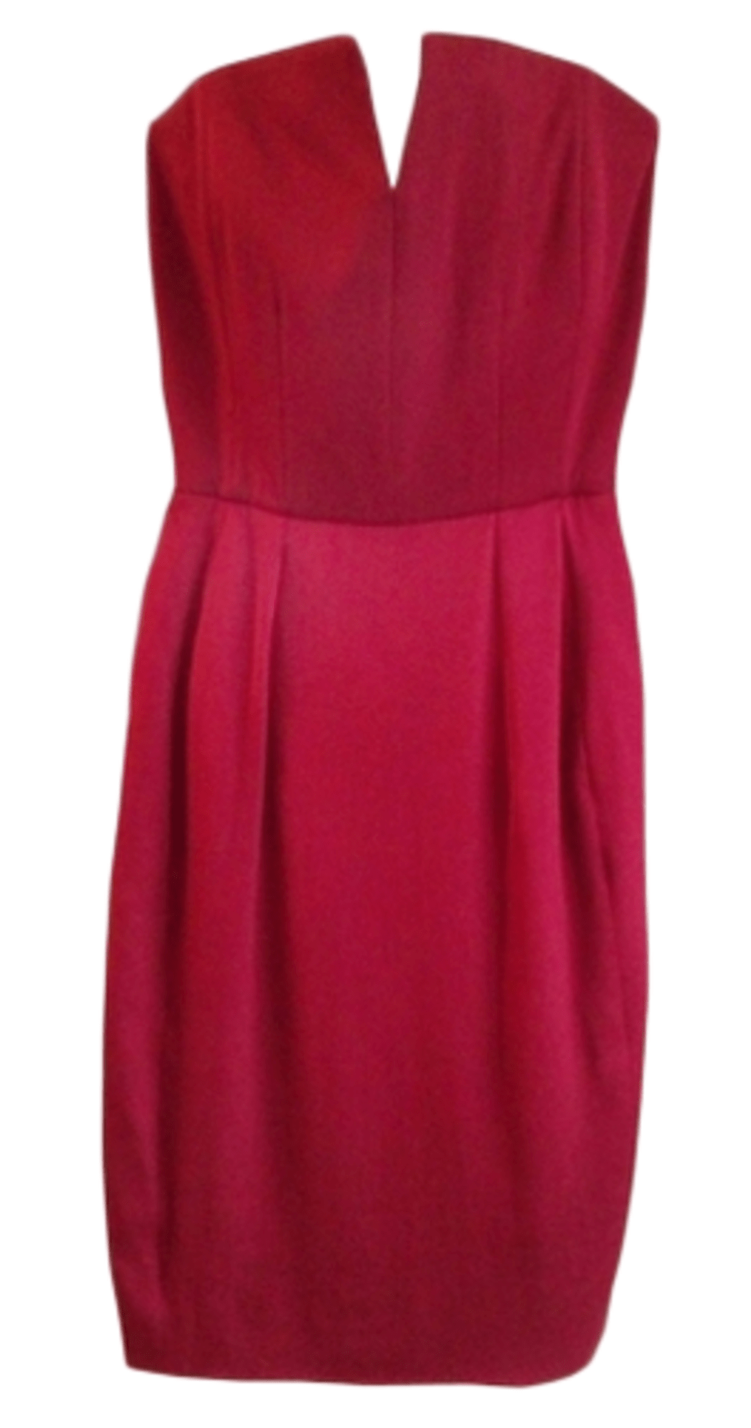 Corset Dress Yves Saint Laurent Red, Burgundy - Cocktail Dress (2000x2000), Png Download