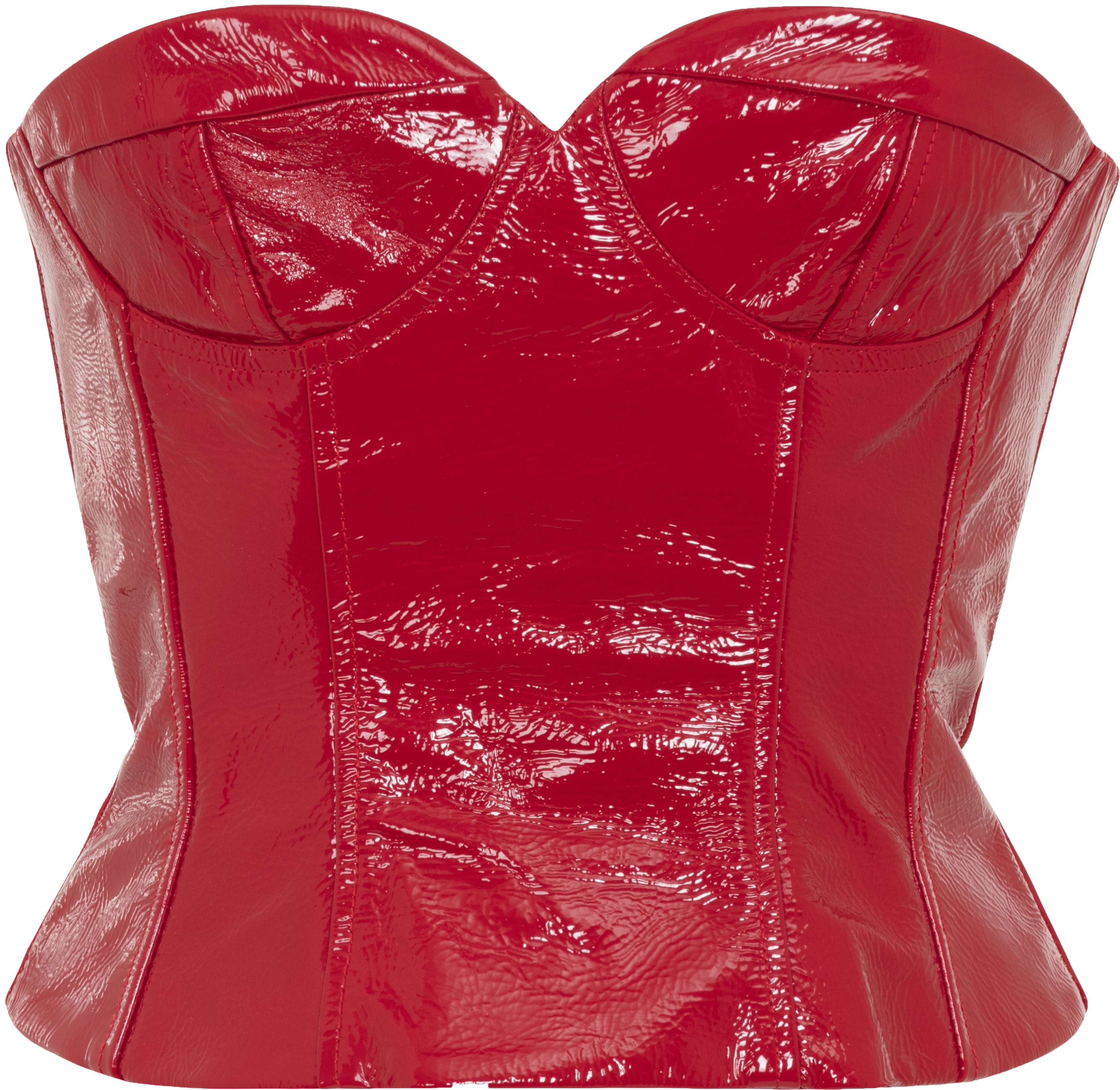 Sonia Red Patent Sonia Red Patent 01 - Corset (4000x6000), Png Download