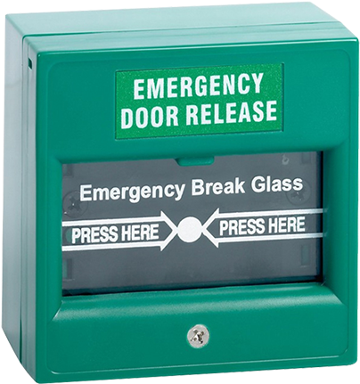 Emergency Glass Break Switch - Fire Alarm System (877x477), Png Download