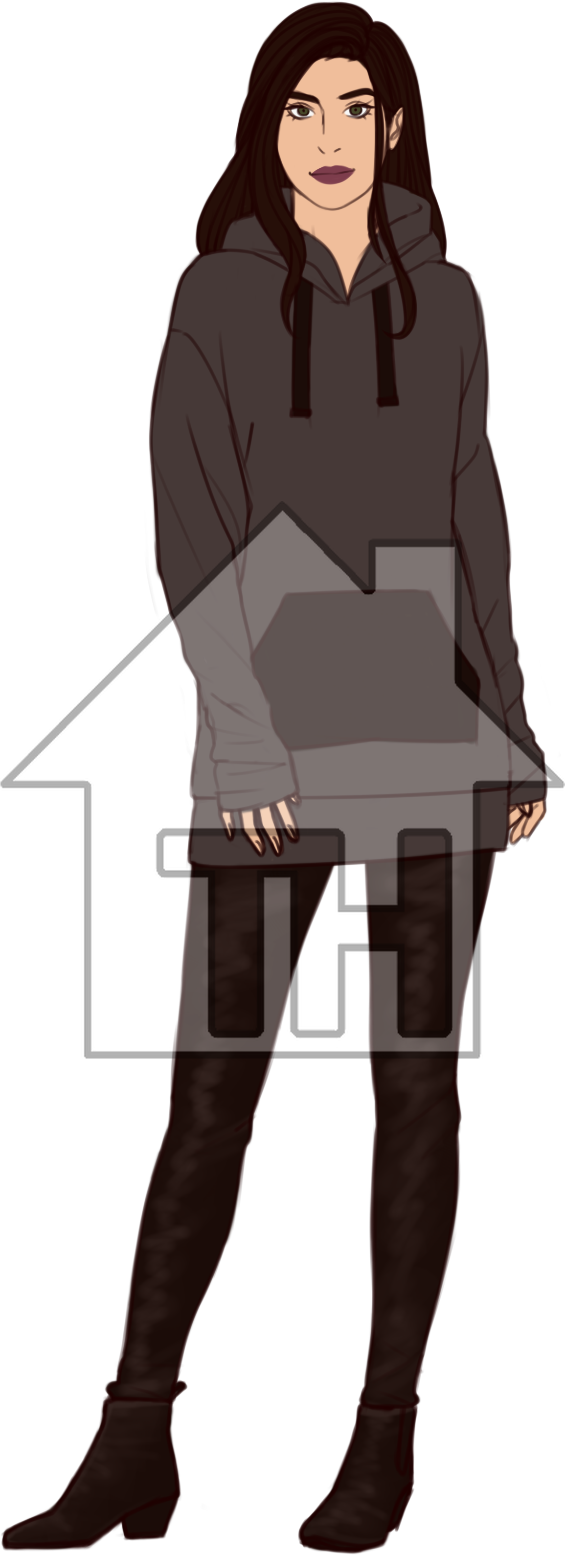 Details - Gun (1154x3187), Png Download
