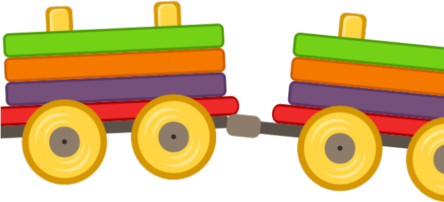 Transparent Cartoon Train Clipart (640x480), Png Download