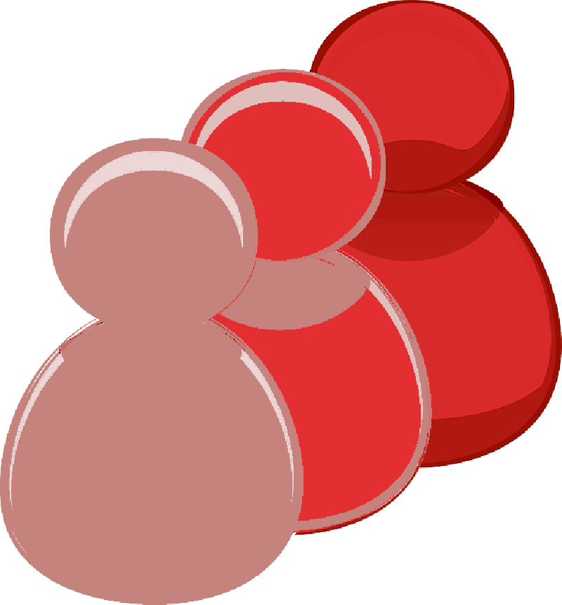 Free Icons Png - Red Person Icon Png (800x861), Png Download