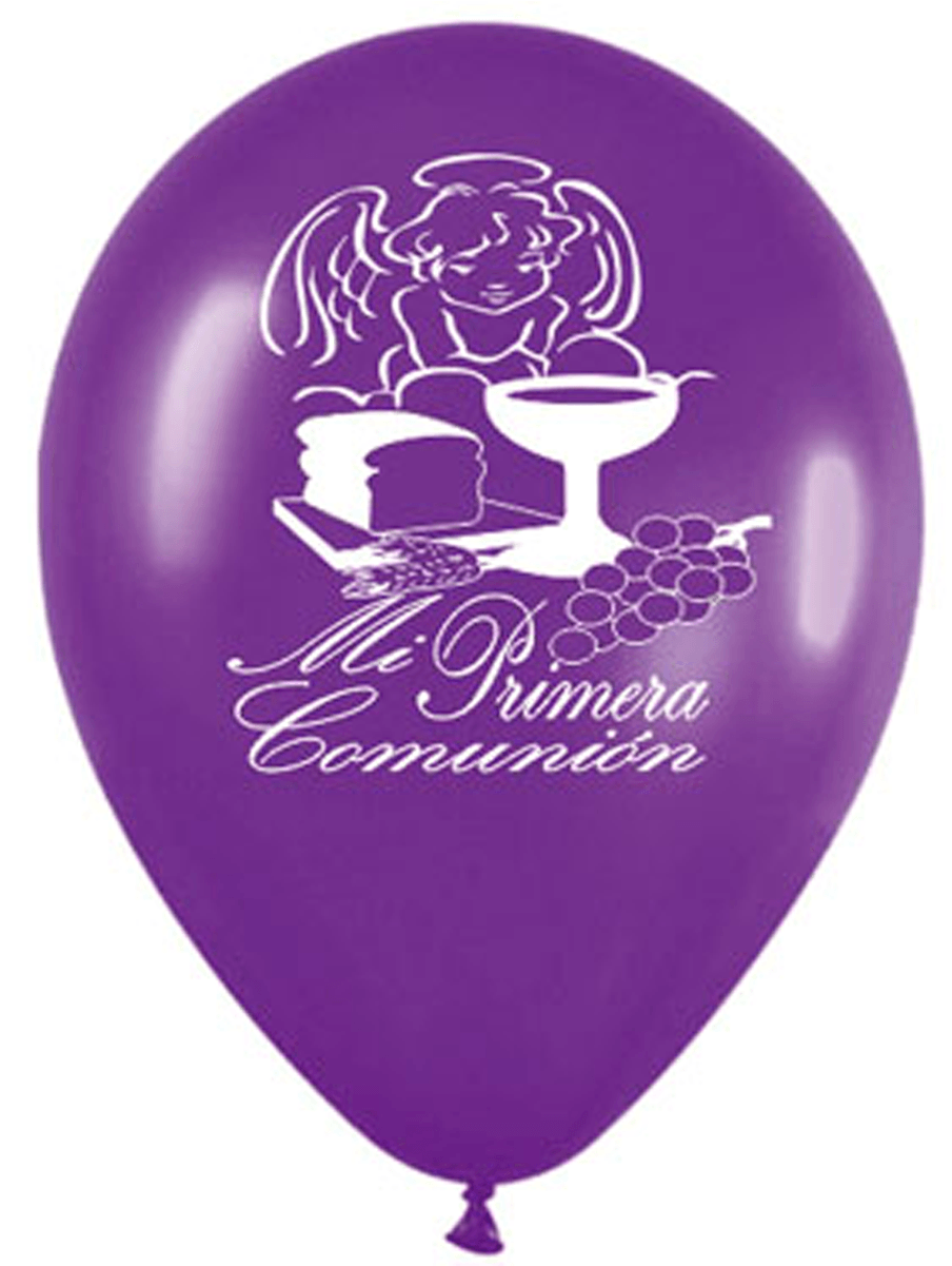 Globo Rumatex R12 Primera Comunion X12 - Balloon (1200x1200), Png Download