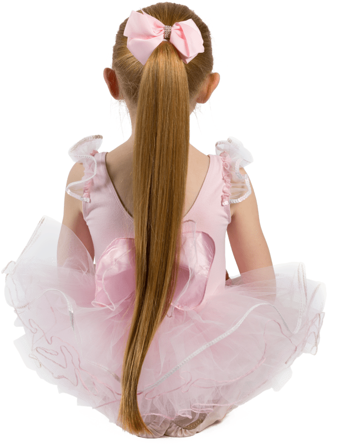 Girls Hair Bow Pink Hair Accessory To Match Twinkle - Girl (900x900), Png Download