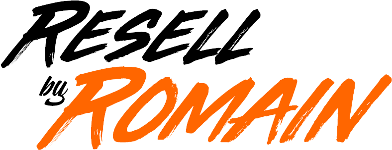 Resell By Romain Resell By Romain - Poster (1300x481), Png Download