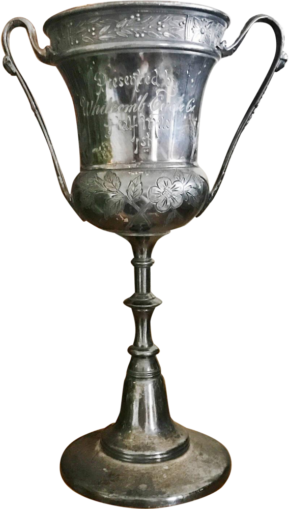 Antique Victorian Era Silver Plated Bicycle Trophy - Antique (1000x1000), Png Download