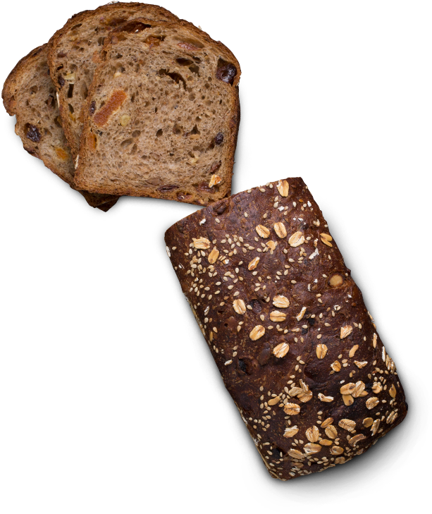 Fruit Loaf - Whole Wheat Bread (680x1000), Png Download