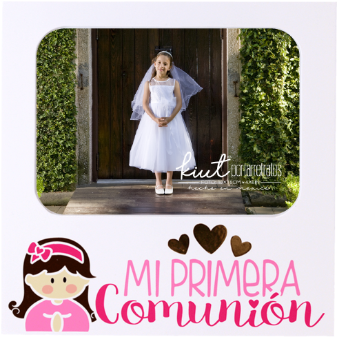 Portarretrato Primera Comunión R16131-bb458 - Barbie (601x601), Png Download
