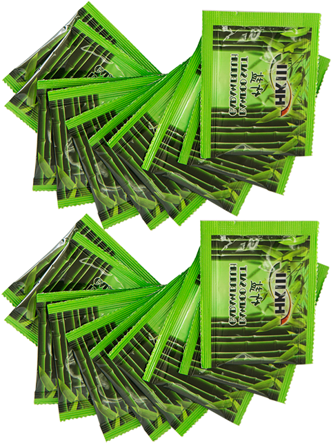 Hkiii Life Bamboo Salt 5g X 20 Sachets - Dollar (691x922), Png Download