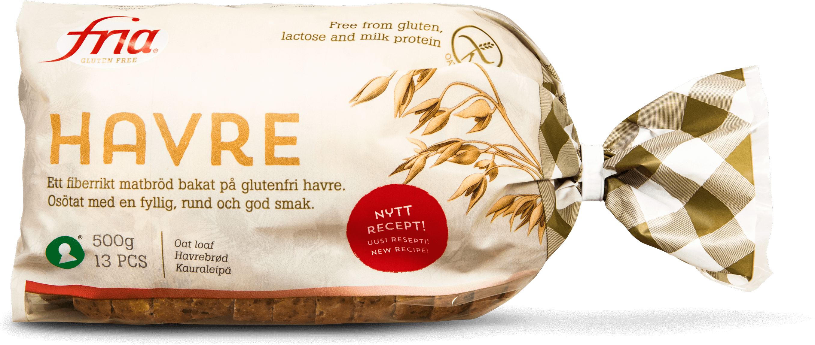 Gluten-free Oat Bread - Glutenfritt Havrebrød (3472x2315), Png Download