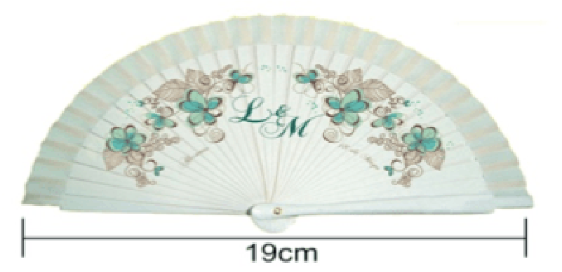 Abanico 1ª Comunión Todo Madera 19 Cm - Hand Fan (800x800), Png Download