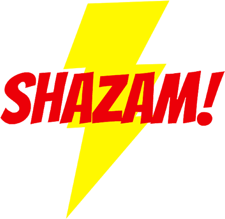 Shazam Logo Png - Shazam Dc Logo Png (701x505), Png Download