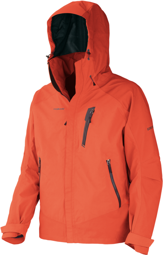 Chaqueta Trangoworld Rhune Naranja Intenso - Trangoworld Rhune (724x1000), Png Download