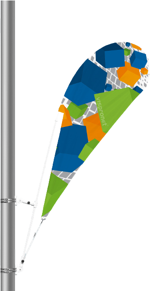 Bowflag® Drop Pole Banner - Banner (686x600), Png Download