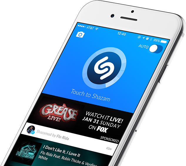 Shazam - Iphone (1080x609), Png Download