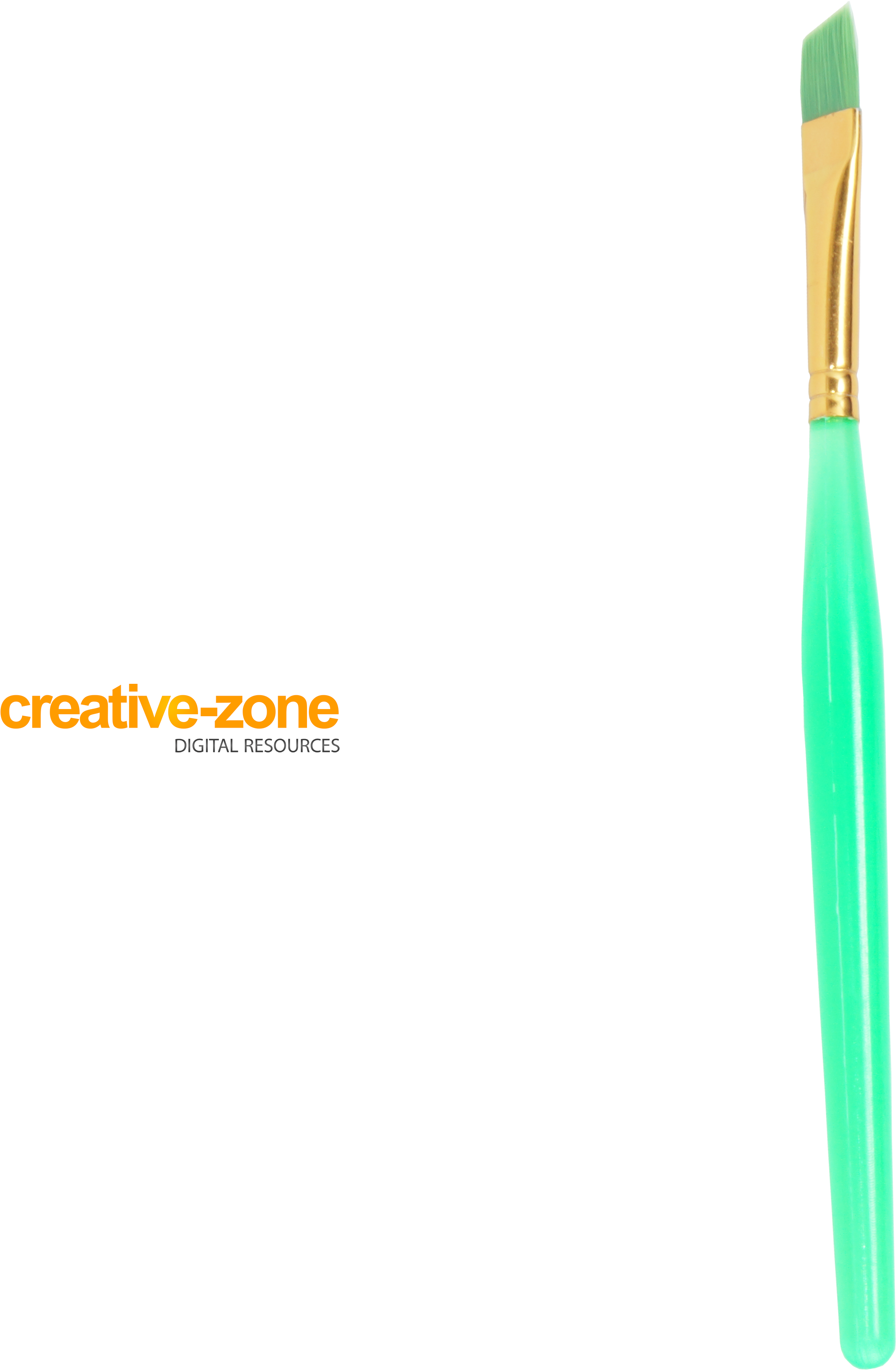 Brush, Paintbrush, Turquoise, Transparent - Paint Brush (6000x4000), Png Download