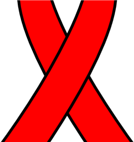 Red Ribbon Clipart - Vih En El Perú (640x480), Png Download