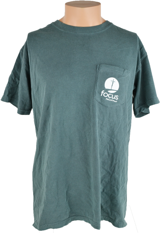 On Mission Tee T-shirt,blue Spruce - Active Shirt (800x800), Png Download