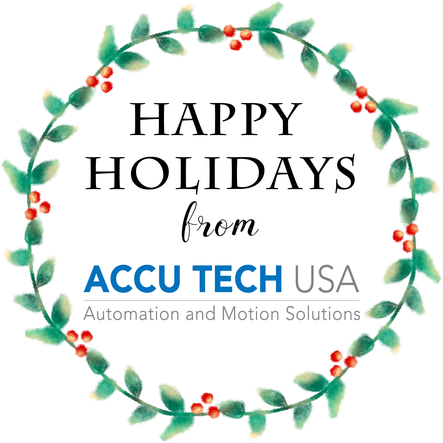Happy Holidays From Accu Tech Usa - Happy Birthday Card Fruit Vase Mosaic (1537x1502), Png Download