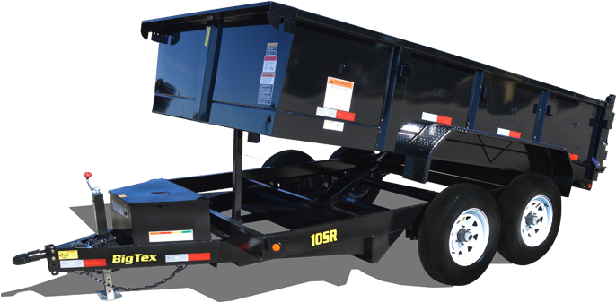 Big Tex Dump Trailer 10sr (756x448), Png Download