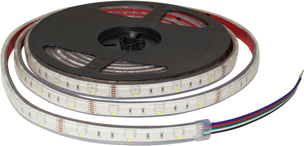 F10 Rgbd 12 48 Ip67 12vdc Ip67 Led Flexi Strip Digital - Led Strip Rgbw Ip65 (1181x672), Png Download