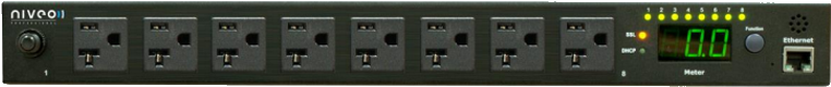 Niveo Professional Npd Mr8 Network Controlled 8 Switched - Power Strip (800x800), Png Download