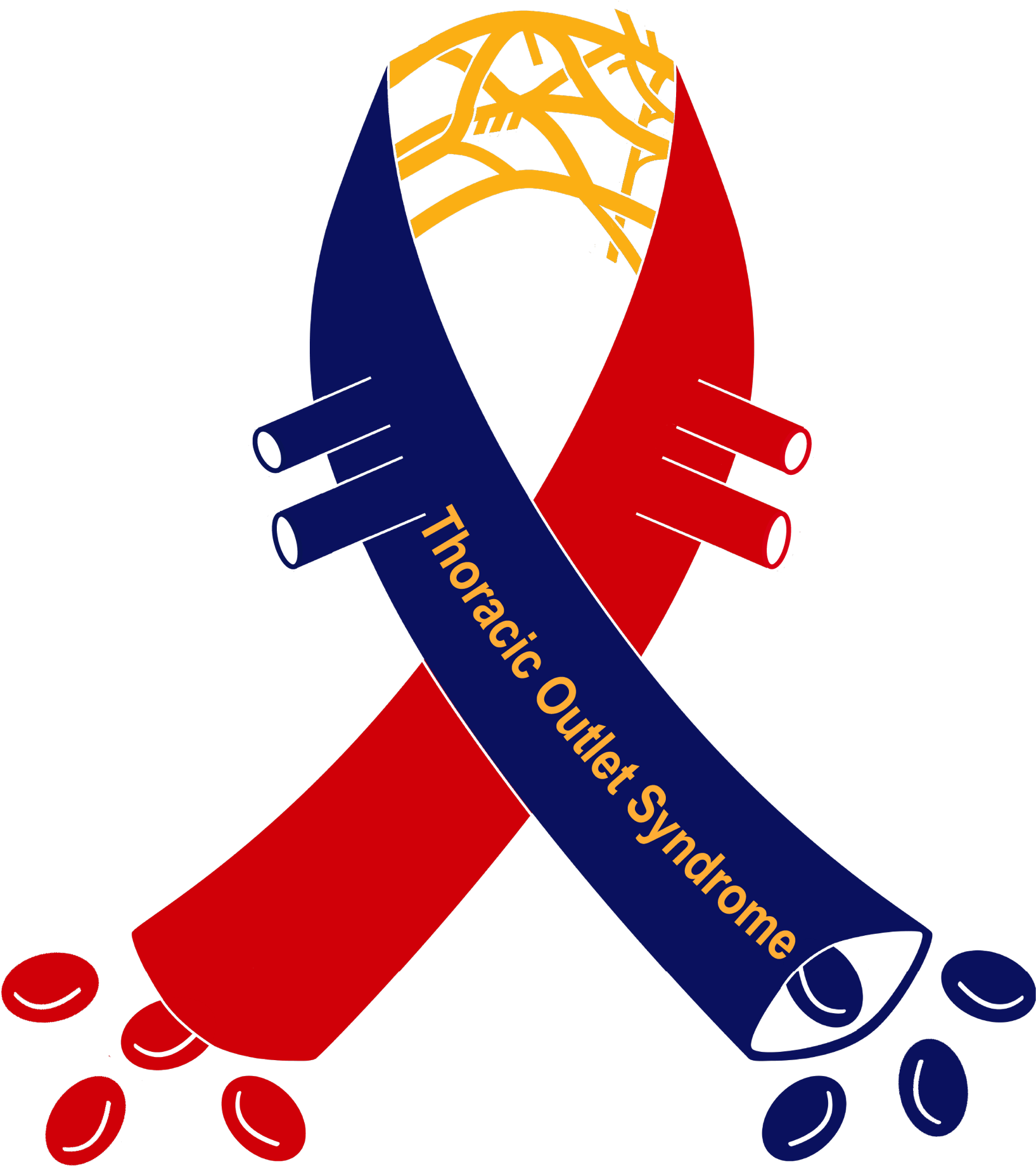Yellow Text Copy - Thoracic Outlet Syndrome Art (1863x2048), Png Download