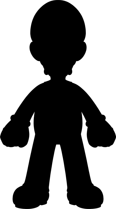 Kid Silhouette (457x822), Png Download