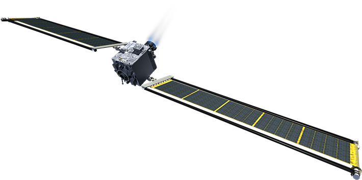 Illustration Of The Dart Spacecraft - Blade (800x450), Png Download