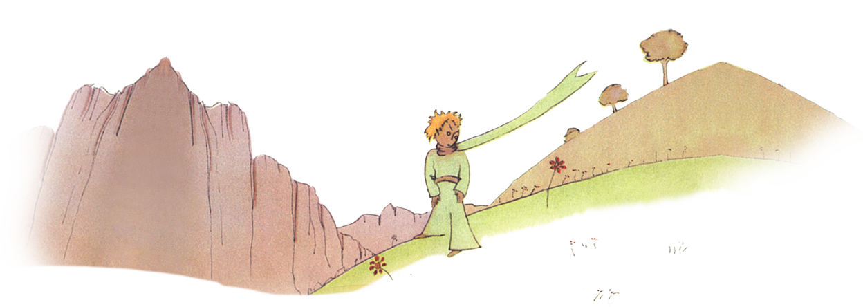 Eu Sou Para Você Apenas Uma Raposa Semelhante A Cem - Little Prince Fox (1248x444), Png Download