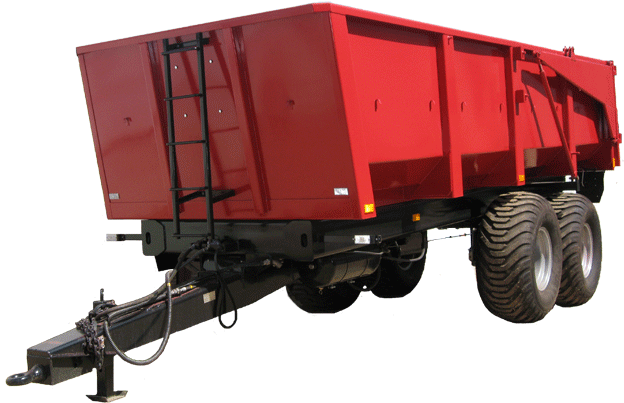 Buy Semi Trailer Tractor Tipper Lmr - Trailer Truck (640x640), Png Download