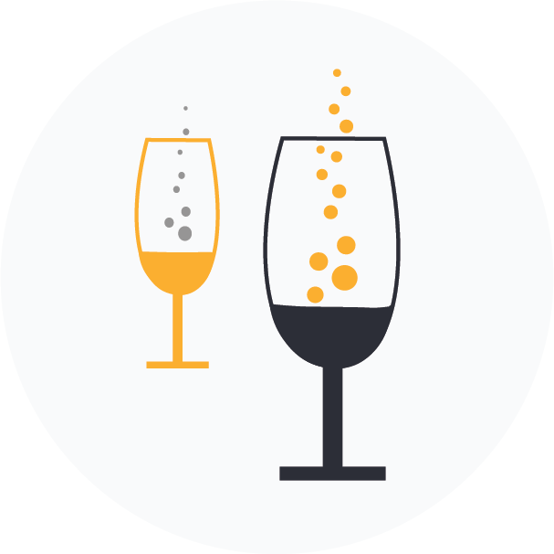 Load More - Wine Glass (607x606), Png Download
