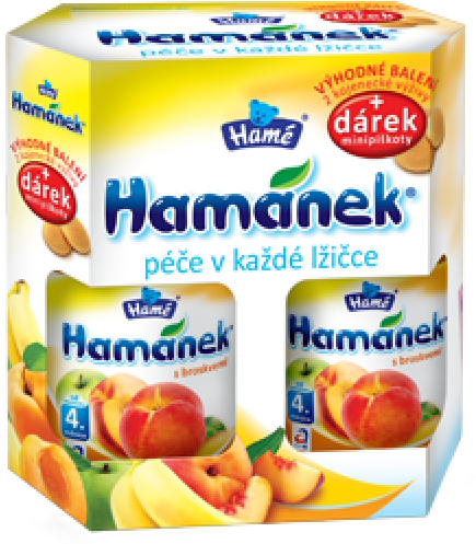 Baby Food Duopack 2 Pcs Of Peaches Biscuits - Hamé (600x600), Png Download