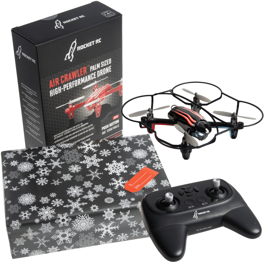 Rocket Rc Gift Wrapped Air Crawler High Performance - Game Controller (864x864), Png Download