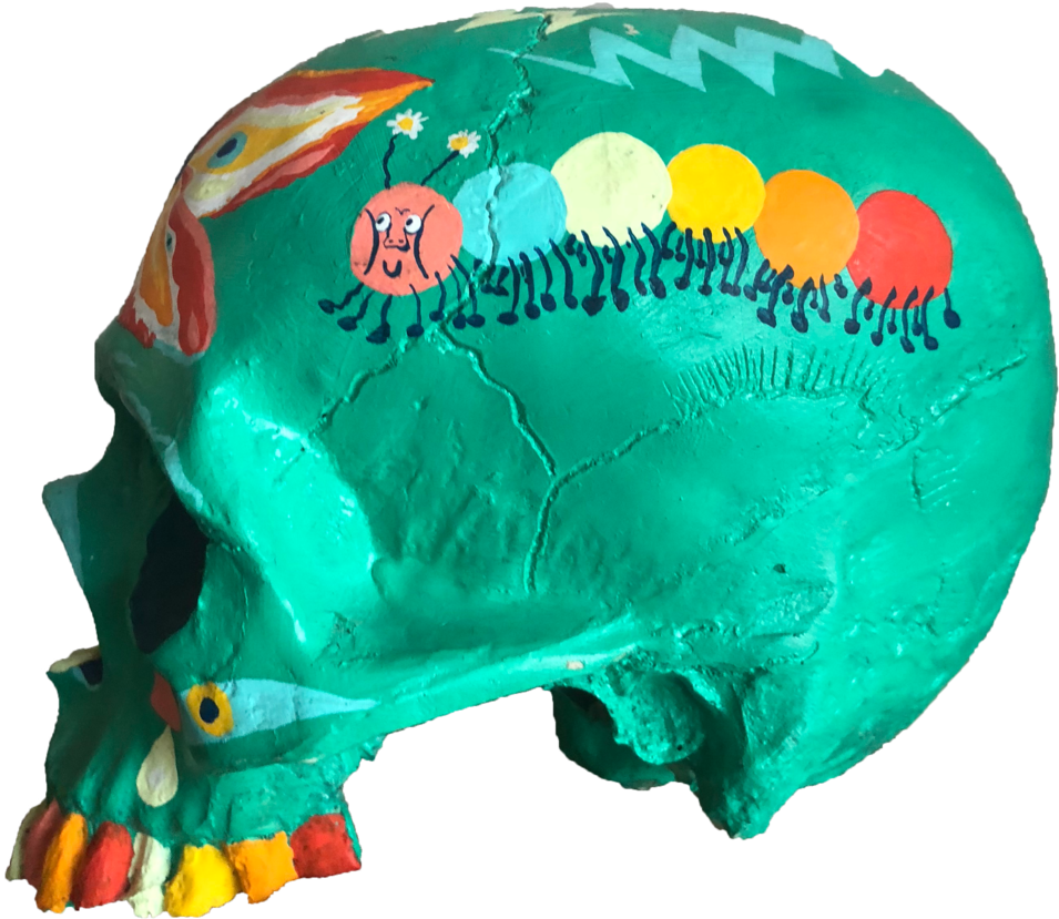 Skull (1000x1064), Png Download