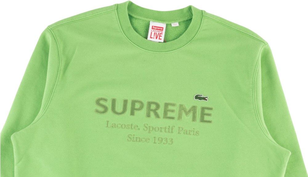 Supreme By Lacoste (1000x600), Png Download