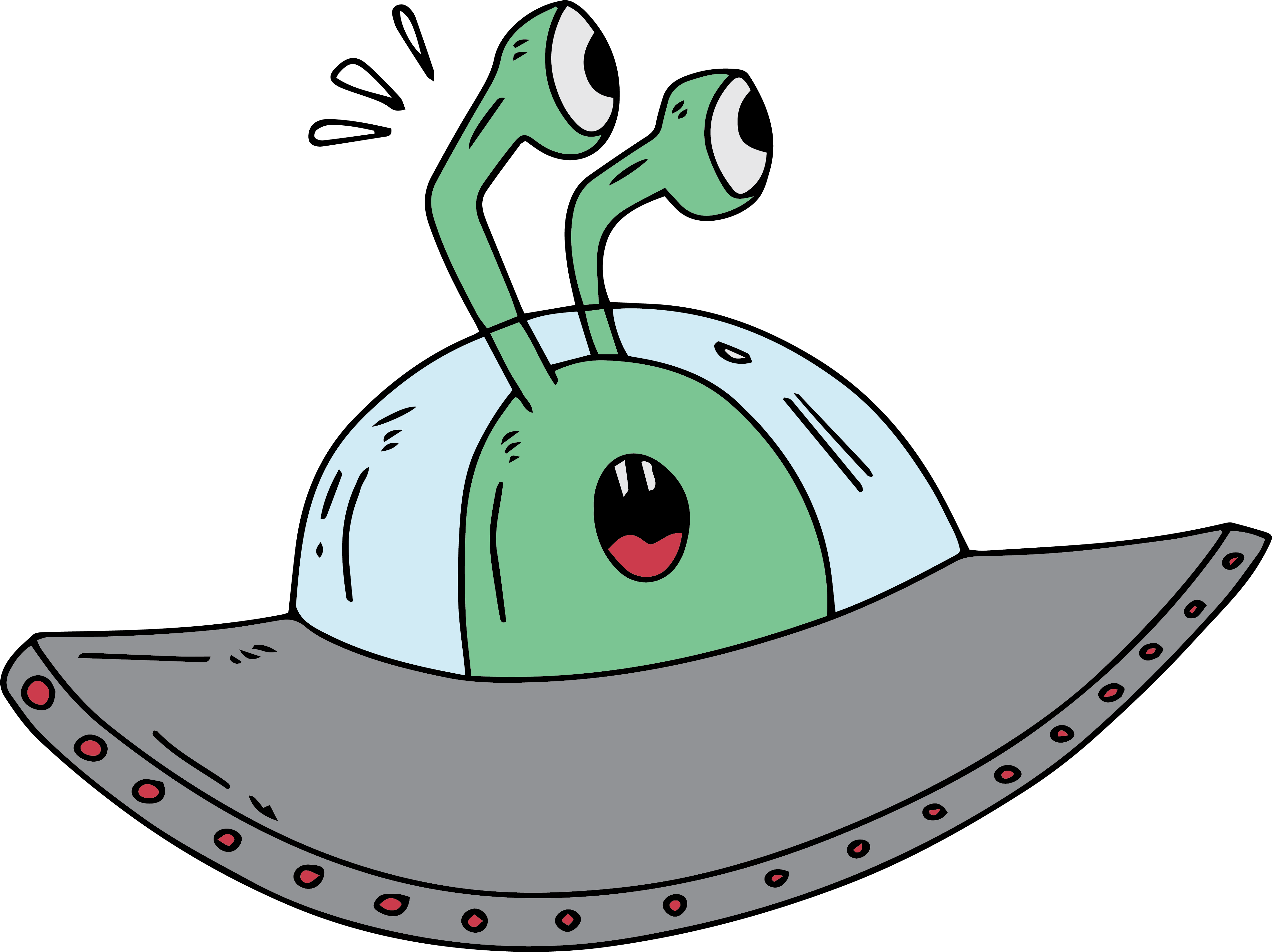 Kisspng Unidentified Flying Object Saucer Clip Art - Unidentified Flying Object (3948x2955), Png Download