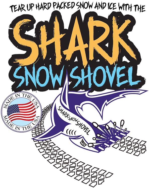 Download Shark Snow Shovel Logo Poster Full Size PNG Image PNGkit