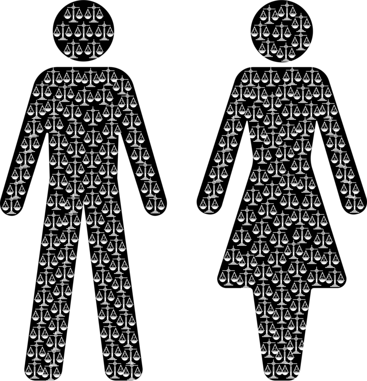Social Equality Gender Equality Computer Icons Gender - White In Gender Equality (723x750), Png Download
