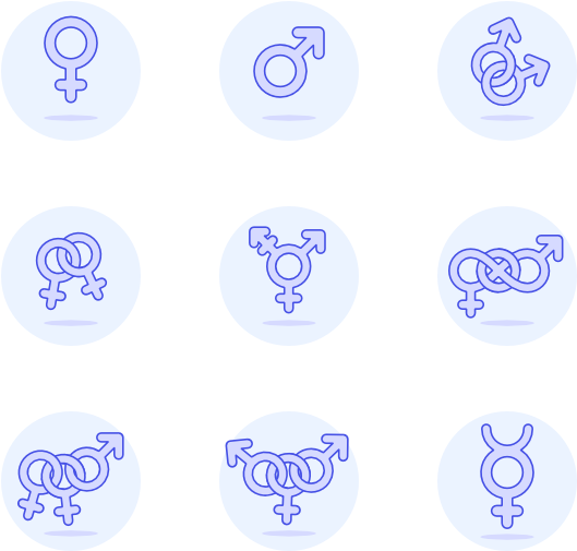 Lgbti - Circle (600x564), Png Download