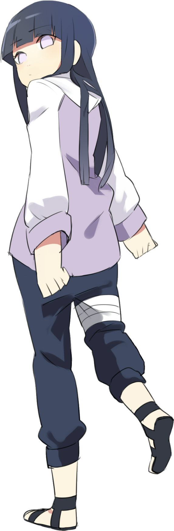 “ Transparent Hinata For Your Blog ” - Hyuuga Female (1280x1807), Png Download