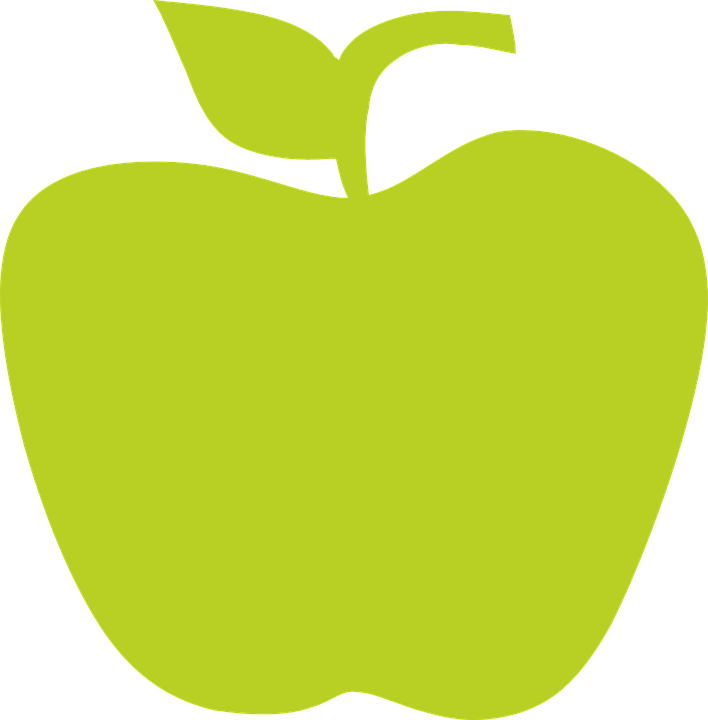 Green Apple Transparent Fruit Image Pngriver Png Pics - Rene Magritte Apple Png (708x720), Png Download