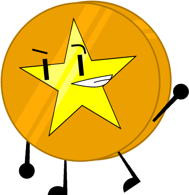 Star Coin 3 (660x669), Png Download
