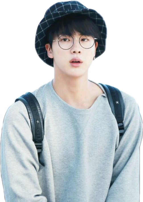 Collage Seokjin Namjoon Namjin Bangtanboys Bangtan - Bts Jin Round Glasses (503x709), Png Download