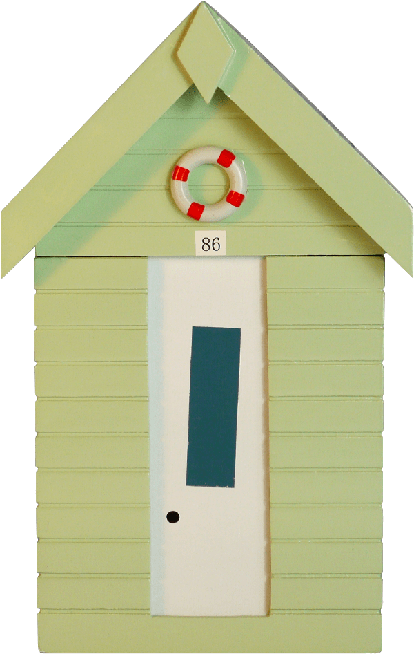 Beach Hut Storage Box - Outhouse (1000x1000), Png Download
