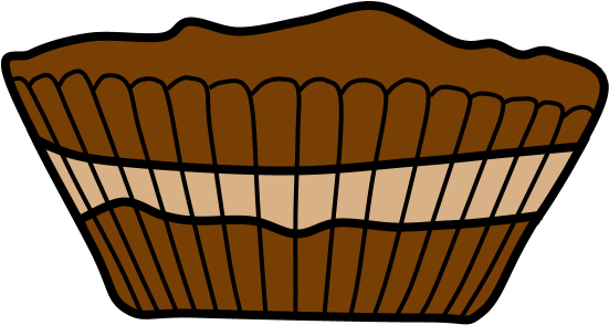 Peanut Butter Cup, Milk Chocolate - Buttercream (816x1056), Png Download